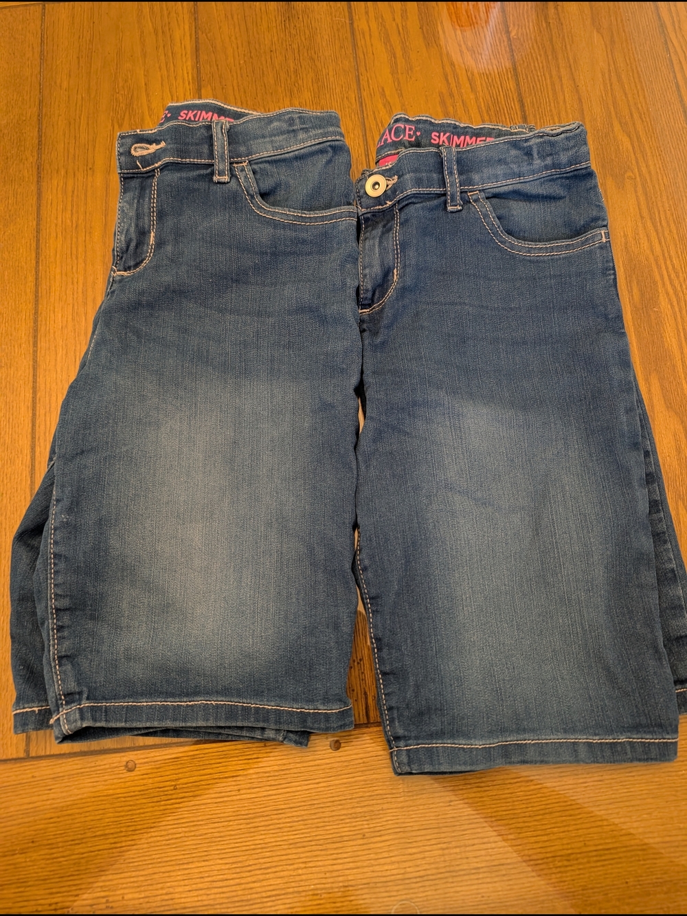 Chlidrens Place Girls Jean Bermuda Shorts Size 8 Skimmer Court Size 12  Qty 2